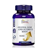 (3 Pack) Esmond Natural: Oyster, Goji & Licorice Root Complex, GMP, Natural Product Assn Certified, Made in USA - 180 Capsules