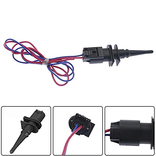 Paddsun Outside Ambient Air Temperature Temp Sensor W/Plug Wire Connector Pigtail For Replaces 65816905133 65816905050 Mini #TOP6
