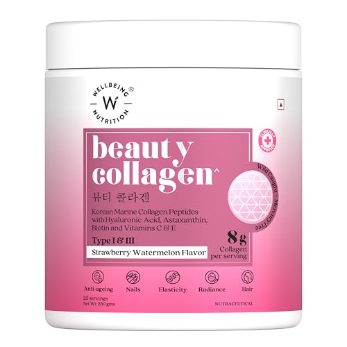 Wellbeing Nutrition Korean Beauty Marine Collagen Skin Radiance P...