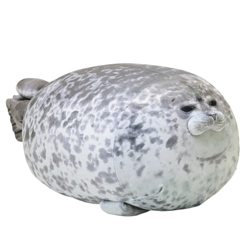GVMJHYK Foca de Peluche, Muñeco de Animales Focas, Foca de Peluche Almohada de Felpa de Focas Gris Juguetes de Peluche-30cm GVMJHYK Foca de Peluche, Muñeco de Animales Focas, Foca de Peluche Almohada de Felpa de Focas Gris Juguetes de Peluche-30cm