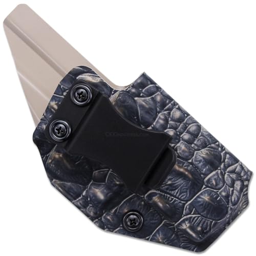 Image of KYDEX Thermoform Sheet - (P1 Texture) - (Infused Print) - (12in x 12in) - (Realistic Alligator) - (1 Sheet) - (for Holster Making & Hobby) - (USA Made)