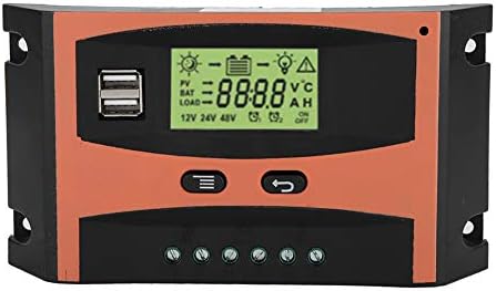 Keenso 12 V/24 V 30A/50A/70A MPPT Solar Laadregelaar Zonnepaneel Batterij Regulator Dual USB Lcd scherm (50A) Andere accessoires