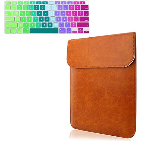 Allinside 2020 MacBook Air 13 Laptop Sleeve and Keyboard Cover Skin, 2020 MacBook Air 13 inch A2179 with Touch ID and Retina Display US Version Cover