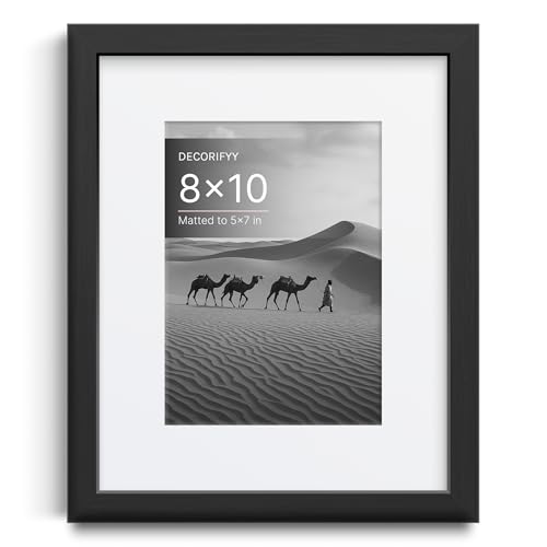 Image of Premium Single Photo Frame for Wall Decor and Home Decor (Black, 8X10)