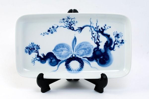 マイセン ブルーオーキッド スクエア皿 【公式通販】