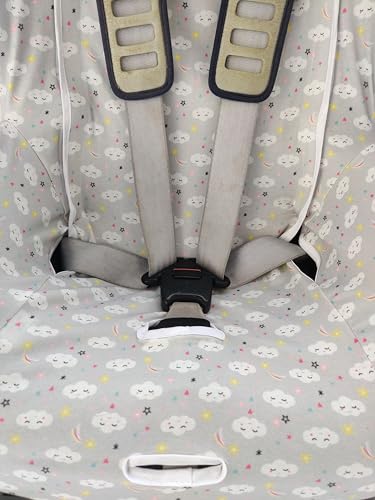 Miniatura 6 de Moon-Bebe Fundas Universal Para Silla De Coche Grupo 1-2-3 Gris