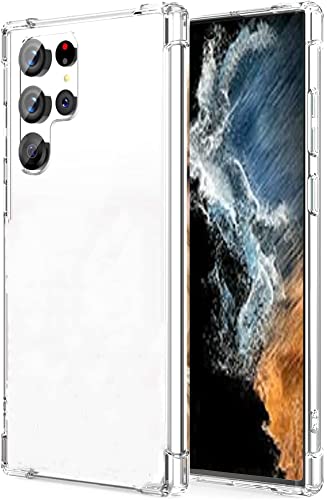 Coque Samsung S22 5G anti-chute en caoutchouc souple pour éviter les rayures