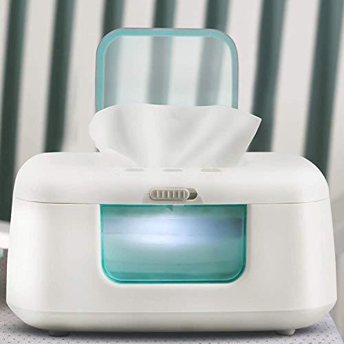 TinyBums Baby Wipe Warmer & Dispenser with LED Changing Light & On/Off Switch - Jool Baby