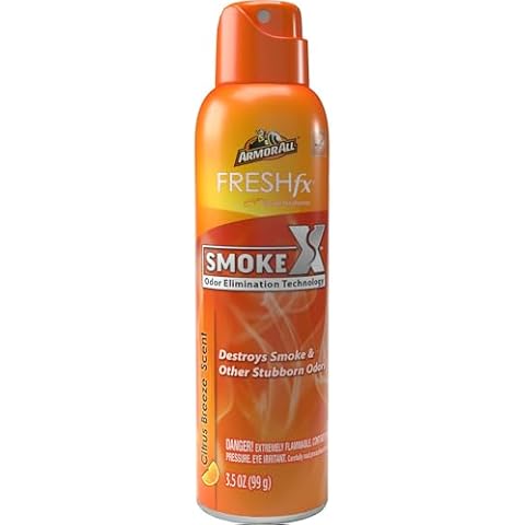 Armor All Fresh FX Smoke X Car Odor Eliminator Spray Cover