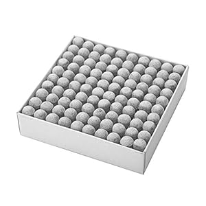100 Stück Langlebige Kunststoff-Billard-Ersatz-Pool-Queue-Spitzen, Snooker-Queue-Kopfabdeckung, Spitzenschutz, Billard-Zubeh?r, Pool-Queue-Spitzen, Ersatz-Lot-Zubeh?r für (11mm)