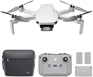 DJI Mini 2, Ultralight Foldable Drone Quadcopter, 3-Axis Gimbal with 4K Camera, 12MP, 31 Mins Flight Time, OcuSync 2.0 10km HD Video Transmission, QuickShots, Drone for Beginners, Gray