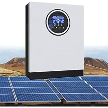 3KW 24VDC On/Off-Grid Solar Hybrid Inverter AC220V Two Load Output Power MPPT 80A Solar Charger Max PV Power 3000W Input