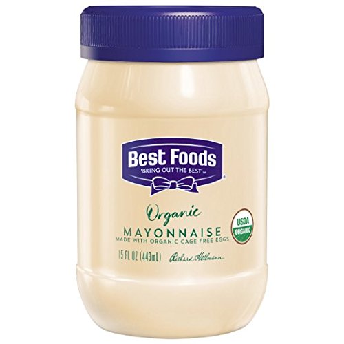 Best Foods, Organic, Mayonnaise, 15oz Jar (Pack of 2)