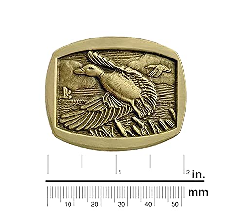 Flying Duck Solid Brass Belt Buckle OBMS104 IMC-Retail