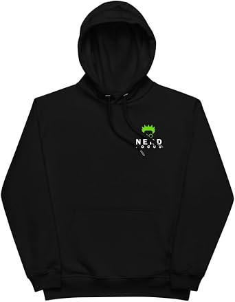 Nerd Focus premium eco hoodie