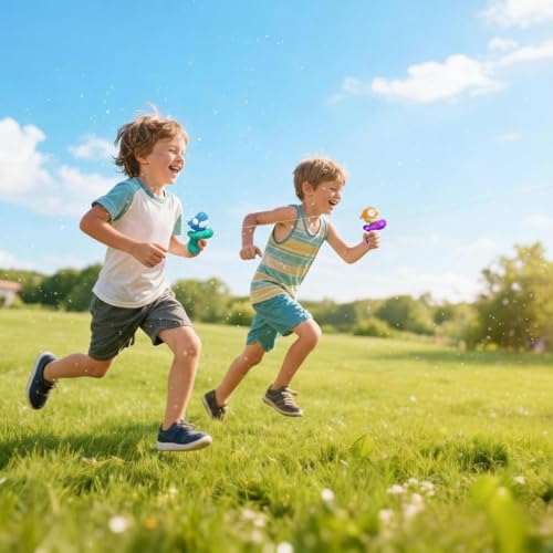 Water Guns for Kids,4 Pack Cartoon Mini Squirt Guns 6-20 Ft Lon Range Squirt Blasters Gun Water Pistols for Kids, Outdoor Swimming Pool Beach Party Small Water Gun Toy for Boys Girls Toddler - image 5