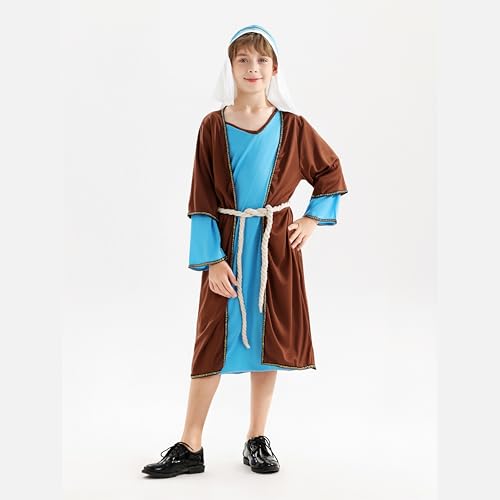 Disfraz completo de San José para niños miniatura 3