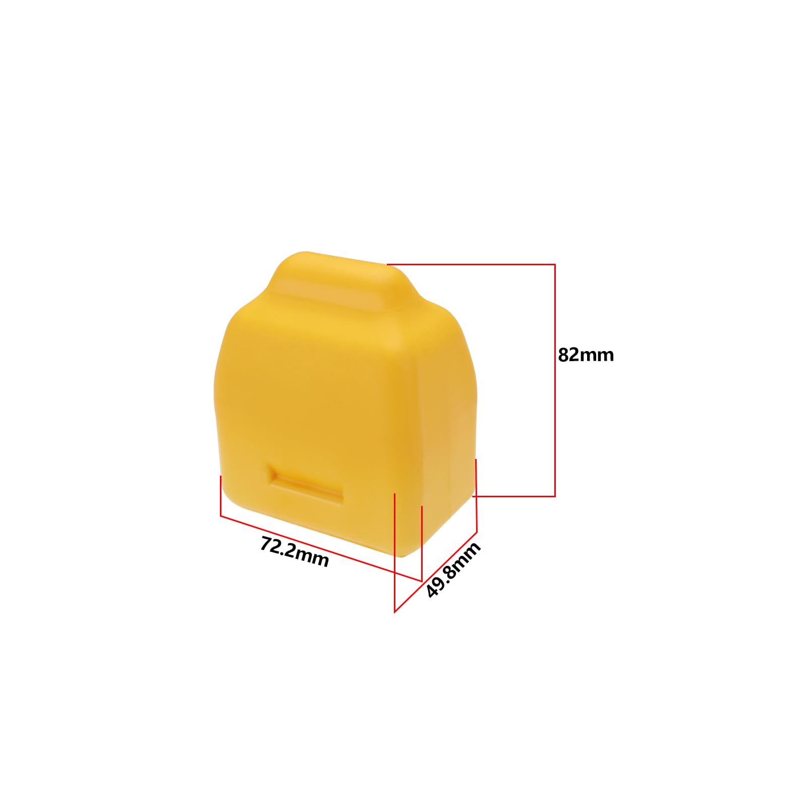 2 pezzi Anteriore Bump Stop Compatibile con Jeep Grand Cherokee WJ 2001 2002 2003 2004 82x72.2x49.8mm Poliuretano Braccio di Controllo Anteriore Bump Stops Giallo