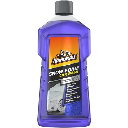 Armor All Shield, Snow Foam Car Wash 520ml, Long Lasting Thick Foam to Loosen and Clean All Dirt, Suitable for Hand Wash or Foam Sprayer, Ideal for Car & Motorcycle Detailing