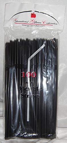 IGC 10,000 pitillos flexibles para beber miniatura 1
