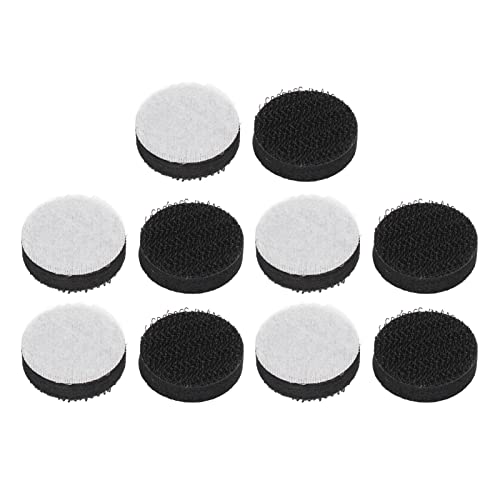 NDNCZDHC 10Pcs Sponge Sanding Pads 25mm Hook and Loop Sponge Cushion Buffer Pad for Sanding Polishing Grinding