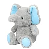 Cuteoy Talking Elephant Repeat What You Say Musical Stuffed Animal Shaking Singing Plush Toy Electric Interactive Animated Plushies Gifts for Kids Girls Boys