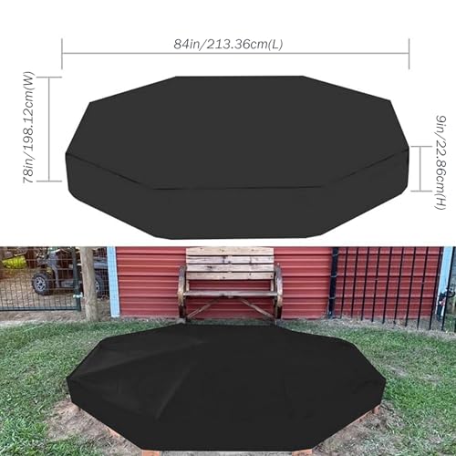 Cubierta de caja de arena con cordón ajustable de alta resistencia para exterior 3