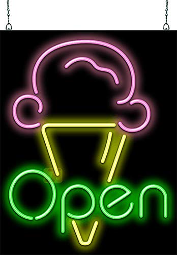 Amazon.com: Ice Cream Open Neon Sign - 24