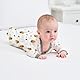3PCS Baby Schlafstrampler Babychlafanzug Babyschlafsack Baumwolle mit Füßen mit knöpfen Gr. 56 62 68 für Junge Mädchen Neugborenen (Biene, 62)