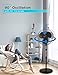 BLACK+DECKER 18-Inch Stand Fan with Pedestal Base, Height Adjustable Pedestal Fan with Remote and Touch Control Panel, Free Standing Fan with 90-Degree Oscillating and 3-Speed Settings, Black