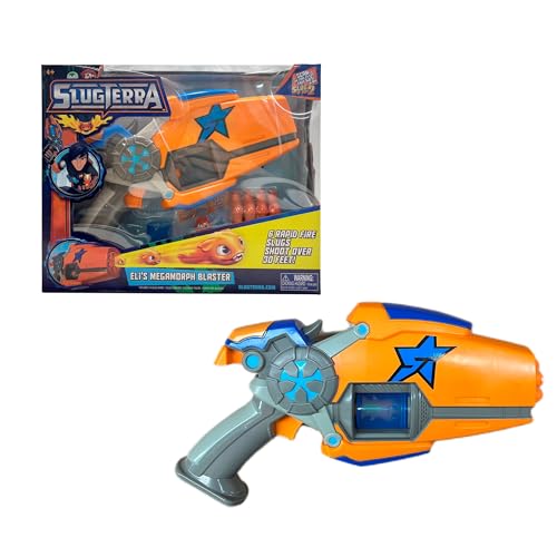 Slugterra Eli's Megamorph Blaster, Toy Gun, Children's Darts Launcher with Drawing Series Design, with 8 Foam Darts - Image 2