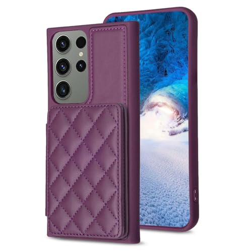 Étui en cuir portefeuille pour Samsung Galaxy S21 FE et A34 antichoc
