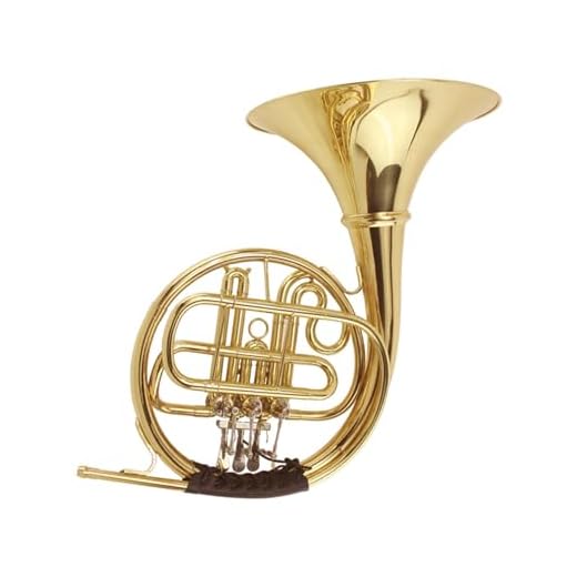 Professional French Horn B-flat Three-key Single Horn Band Performance Lacquered Gold Original Brass Mouthpiece
