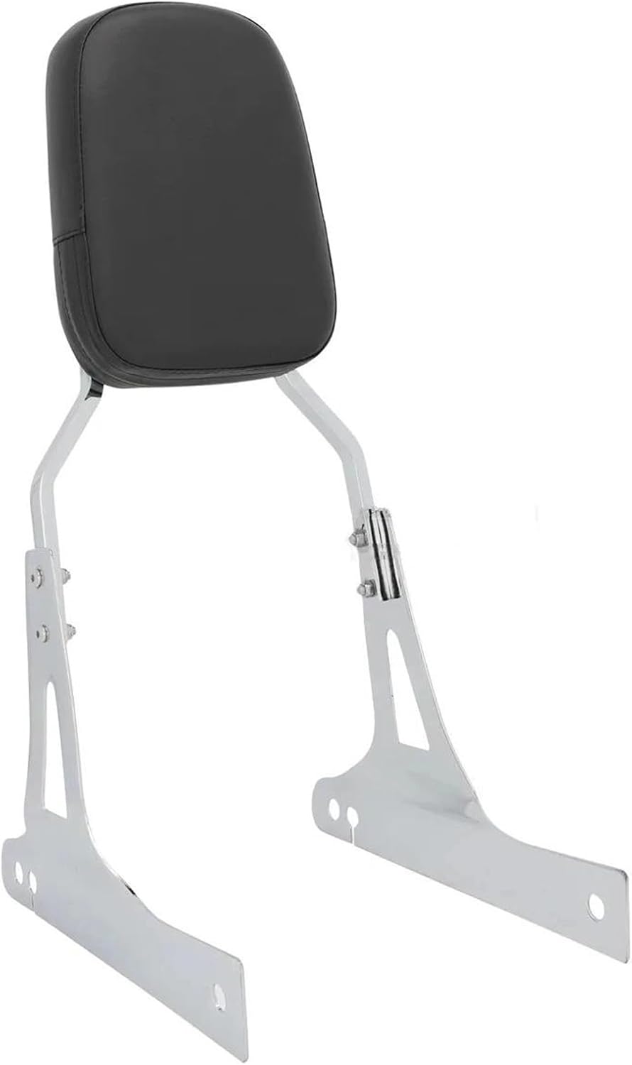 に適合する ダイナ FXD FXDB FXDC FXDI ストリートボブ ワイドグライド ローライダー バイク用バックレスト(Chr