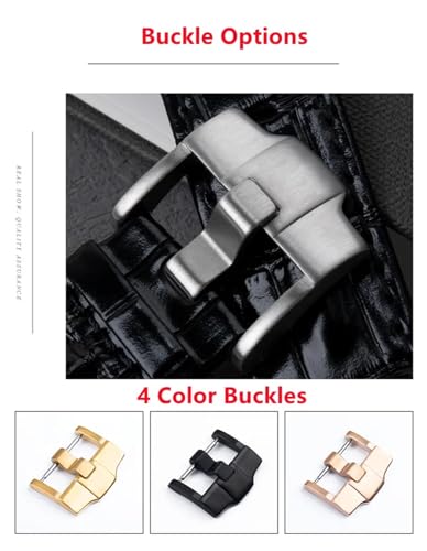 Bracelet en cuir importé pour Audemars Piguet Royal Oak Offshore 42mm - 4