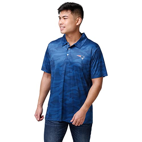 FOCO-Mens-NFL-Team-Logo-Polo-Short-Sleeve-Polyester-Shirt