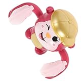 Jouet électrique en forme de singe : bords et coins lisses, sans bavures, sûr à saisir, intéressant à jouer, jouet pour enfant de dessin animé