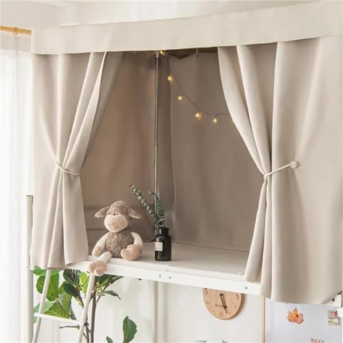 Cortina de cama litera de dibujos animados para dormitorios 3