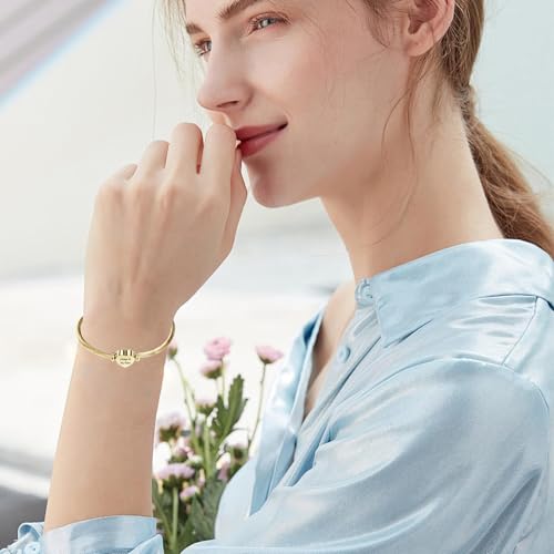 zeqingjw Heart Cremation Bracelet for Ashes Stainless Steel Urn Bangle Bracelet Memorial Keepsake Ash Jewelry for Women Men3