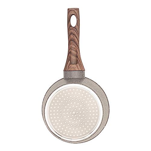 Mimo Style Panela Cook 16cm/1,3L - Estrutura em Alumínio, Revestimento Cerâmico. Alças e Cabos Soft-
