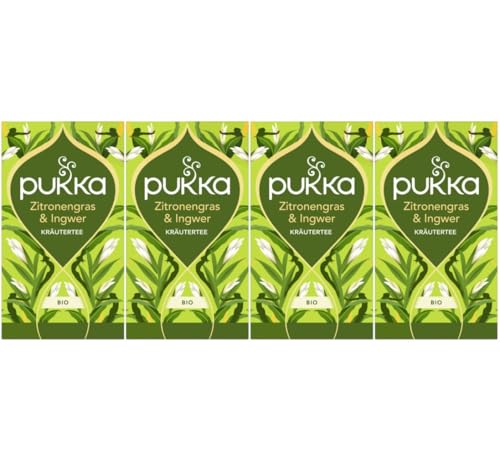 Pukka Bio-Kräutertee Zitronengras & Ingwer bei Amazon ansehen