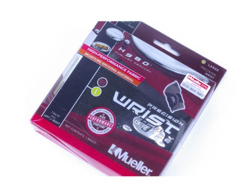 Mueller Hg80 Wrist Brace, Large, Black, 1-Count Box #TOP4