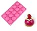 Produktbild SWEET CANDY BAKERY mittel-große Halbkugeln 5cm Pralinenform aus Silikon Eiswürfelform Back Form Halbkugeln Ofenform Backofenform Kugel-form Schokoladen-form
