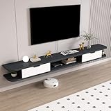 Supporto TV versatile e multifunzionale: progettato con scomparti accuratamente realizzati e una superficie spaziosa, questo supporto TV offre ampio spazio per decorazioni, libri e dispositivi multimediali. I cassetti integrati creano una configurazione del soggiorno nizzata, mescolando funzionalità e stile. Perfetto per abbellire il tuo salotto, questo pezzo aggiunge bellezza e praticità alla tua casa.
