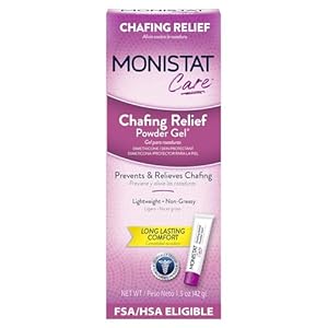 Monistat Chafing Relief Powder Gel,...