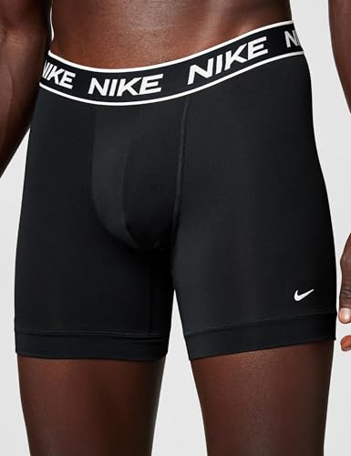 Nike calzoncillos bóxer microfibra elástica de ajuste premium 3 uds 2