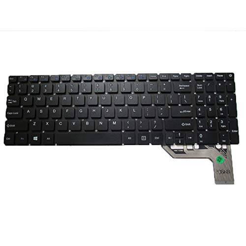 RTDpart - Teclado para portátil YEPO 737T6 PRIDE-K2988 MB3321001, Color Negro