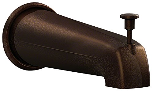 Gerber Danze D606425BR 8-Inch Wall Mount Tub Spout with Diverter, Tumbled Bronze Gerber Danze D606425BR 8-Inch Wall Mount Tub Spout with Diverter, Tumbled Bronze