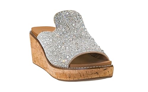 Corkys Footwear Women's Neon Moon 2.5-Inch Wedge, Featuring A Chic-Western Stitch Design on the Upper, Soft and Cushioned EVA Insoles For All Day Wear3