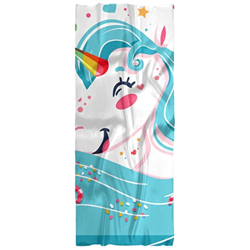 Écharpe licorne magique sucre d'orge foulard fluide thermique toutes saisons